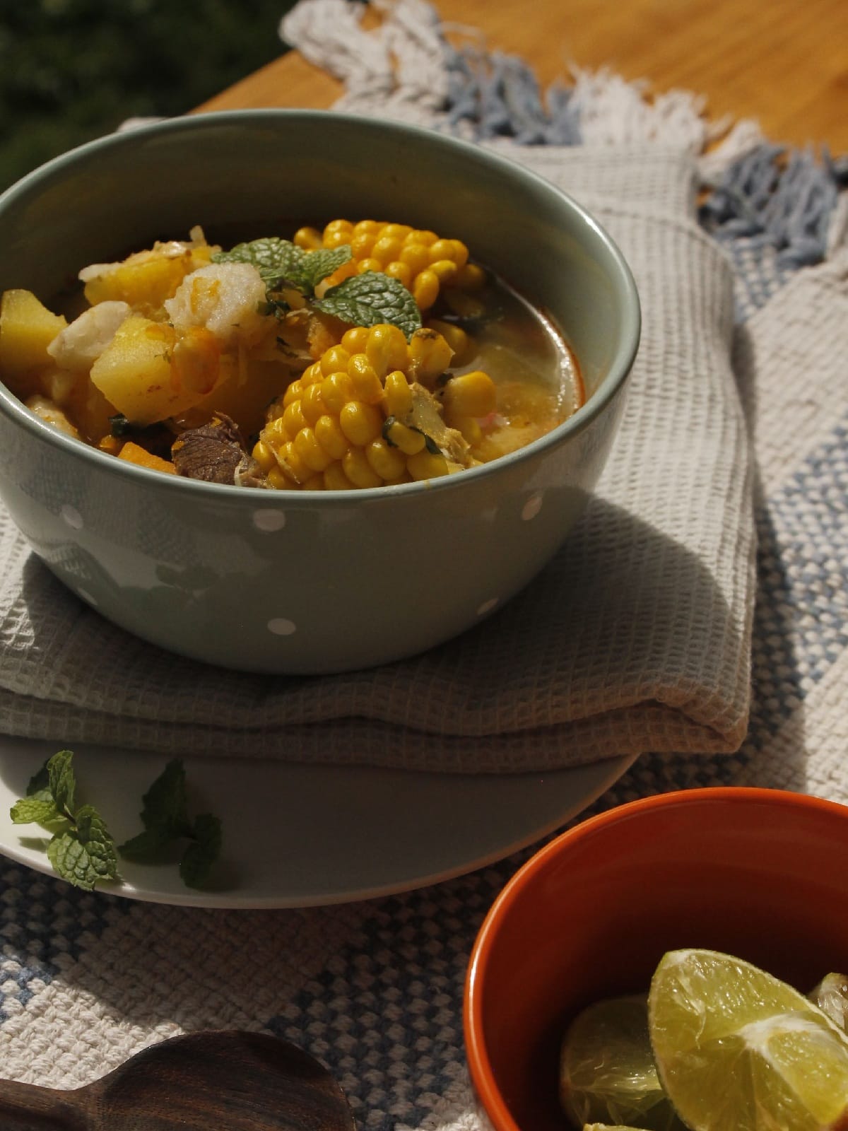 Sancocho, soupe de poulet traditionnelle panaméenne
