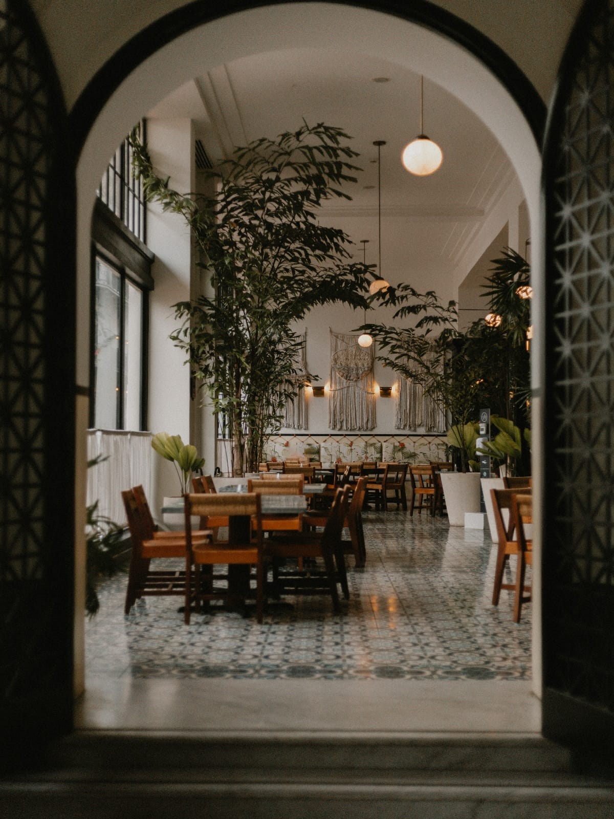 Café dans la vieille ville de Panama City